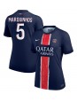 Paris Saint-Germain Marquinhos #5 Zenski Domaci Dres 2024-25 Kratak Rukavima